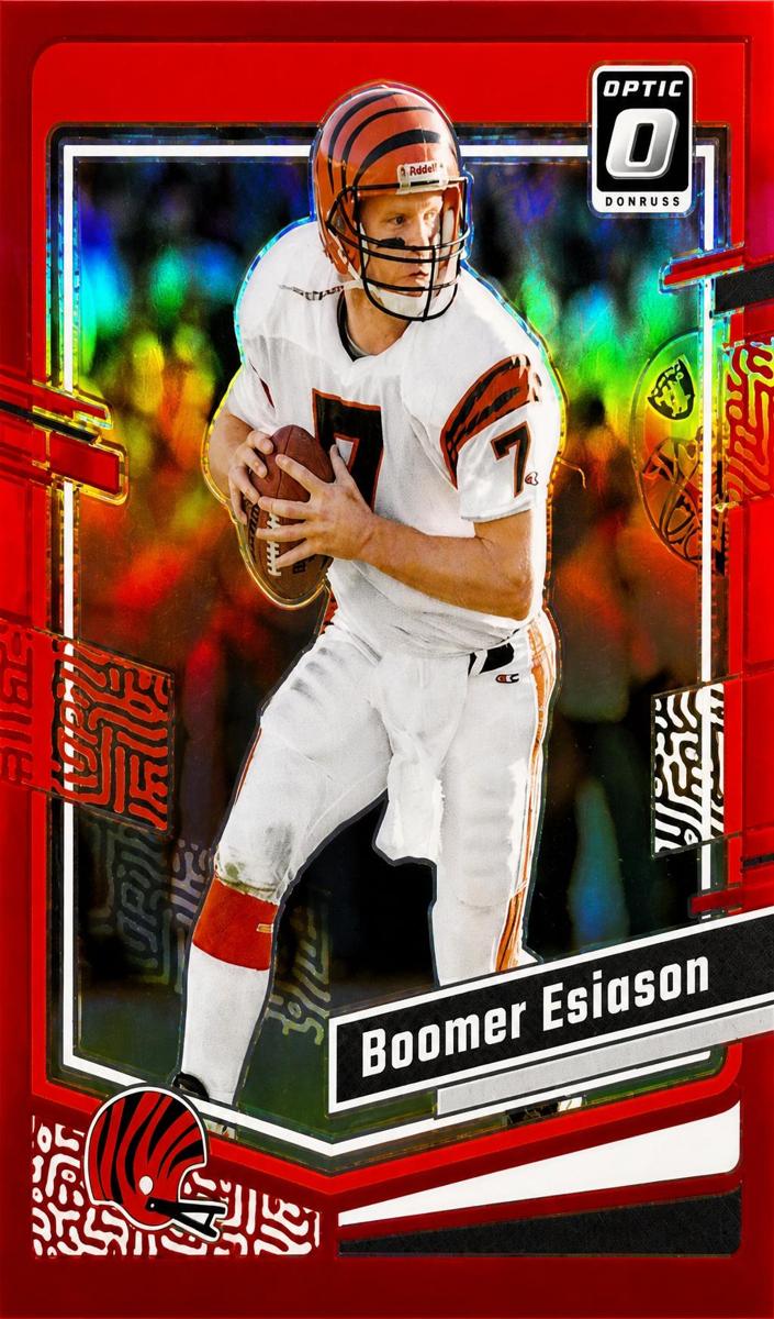 2023 Donruss Optic Football Red Boomer Esiason #38