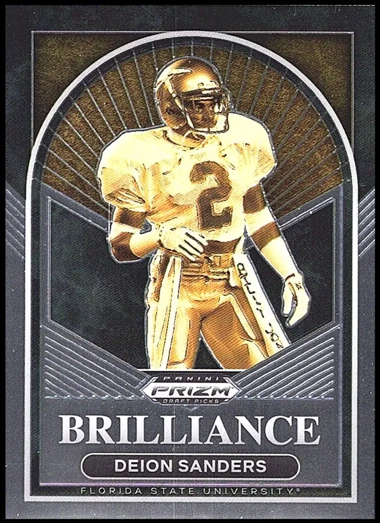 2023 Panini Prizm Draft Picks Football Deion Sanders #BR-8 PSA 10