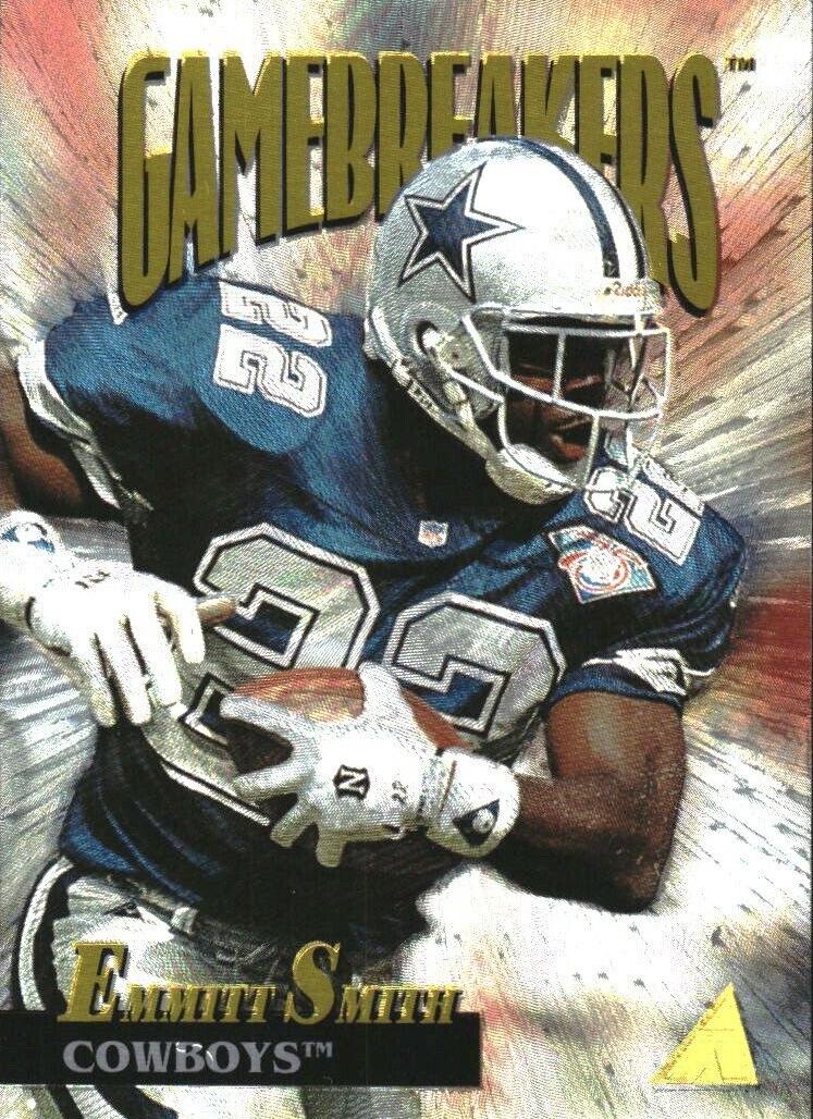 1995 Pinnacle Football Emmitt Smith #2 PSA 7