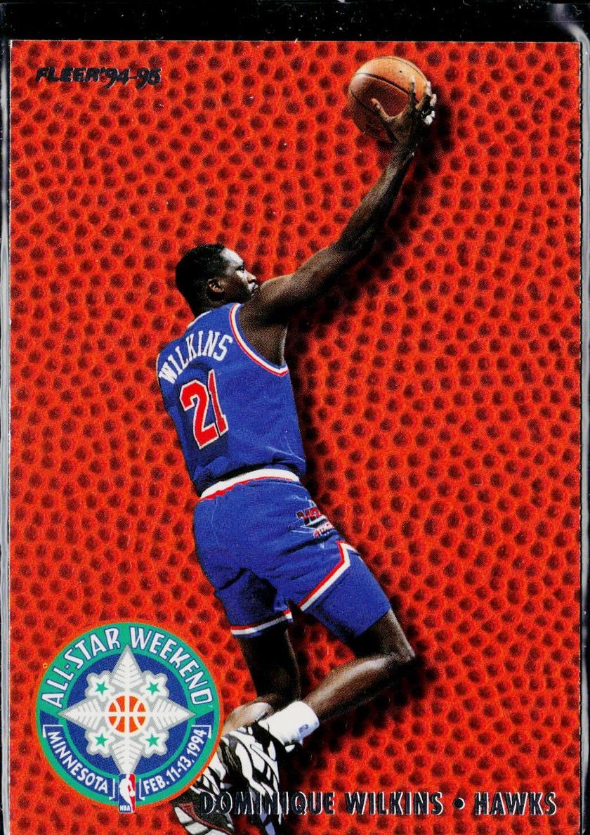 1994 Fleer Basketball Dominique Wilkins #13
