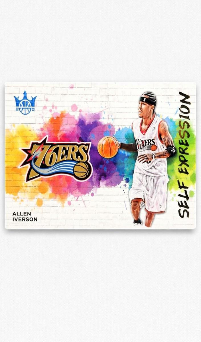 2023 Panini Court Kings Basketball Allen Iverson #18 PSA 10