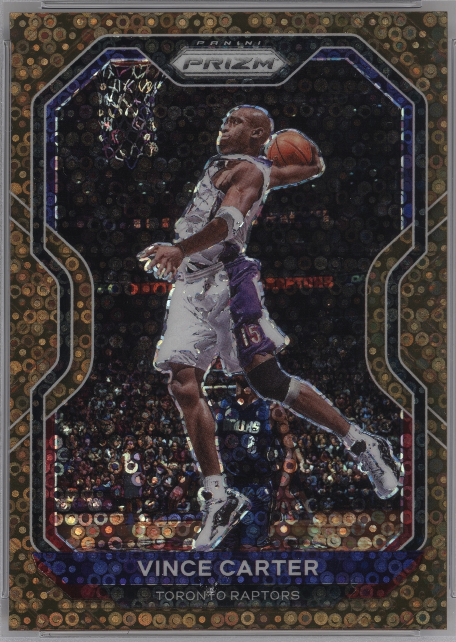 2020 Panini Prizm Basketball Fast Break Bronze Vince Carter #117