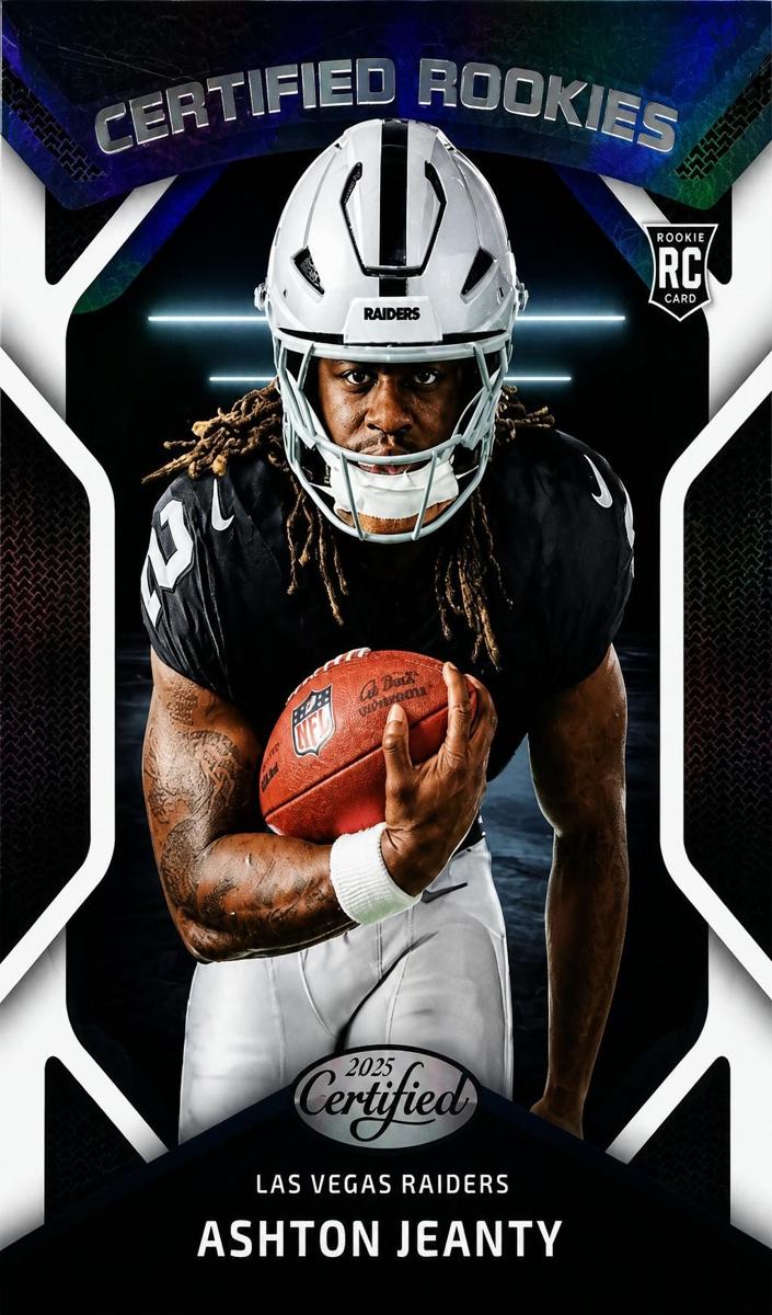 2025 Panini Certified Football Ashton Jeanty #CRK-AJY SGC 9.5