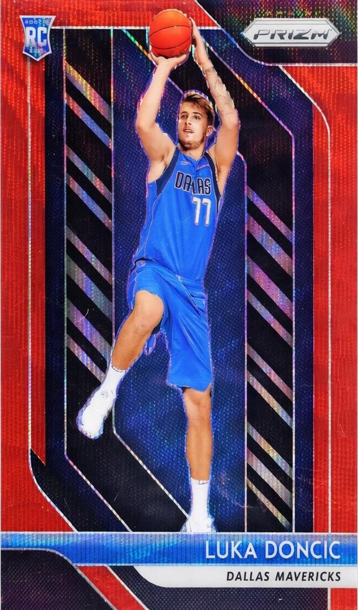 2018 Panini Prizm Basketball Ruby Wave Luka Doncic #280 PSA 10