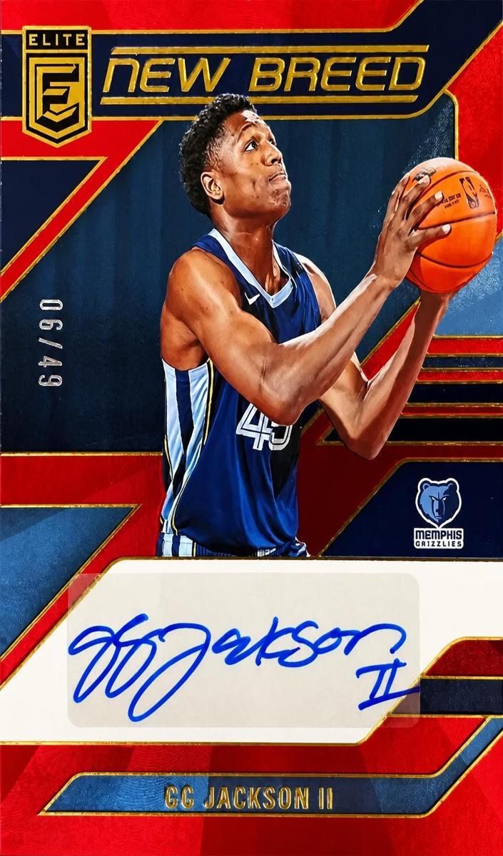 2023 Donruss Elite Basketball Red GG Jackson II #NB-GGJ PSA 9