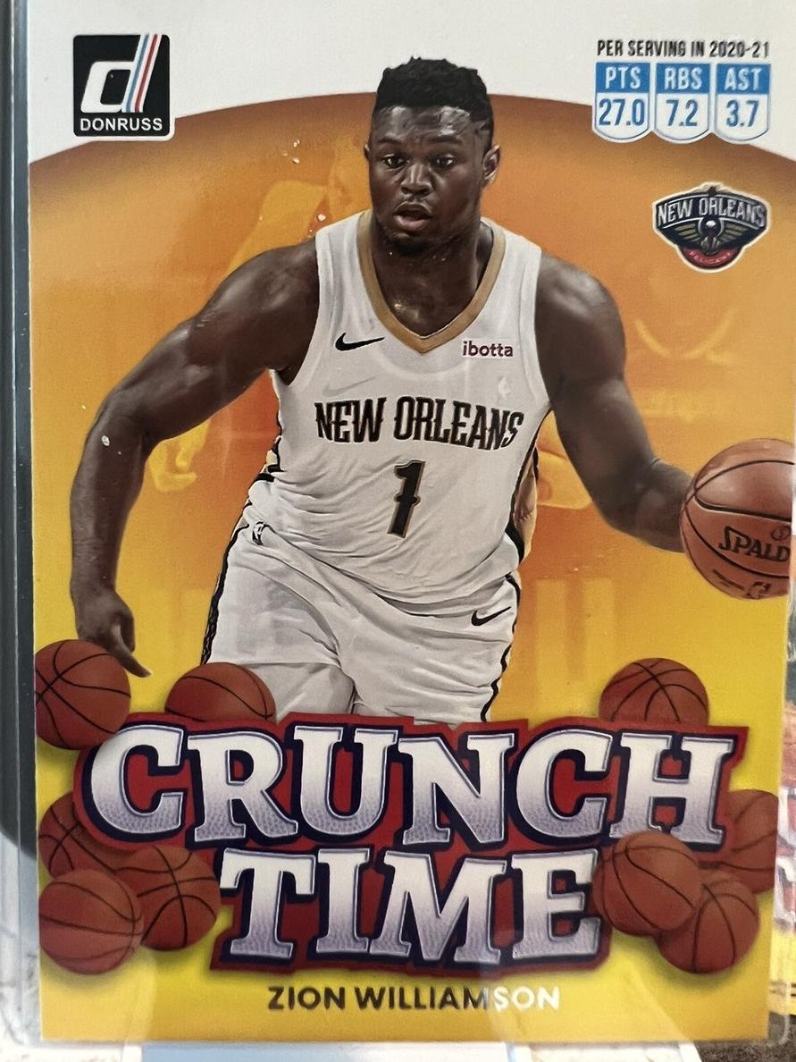 2022 Panini Donruss Basketball Zion Williamson #3