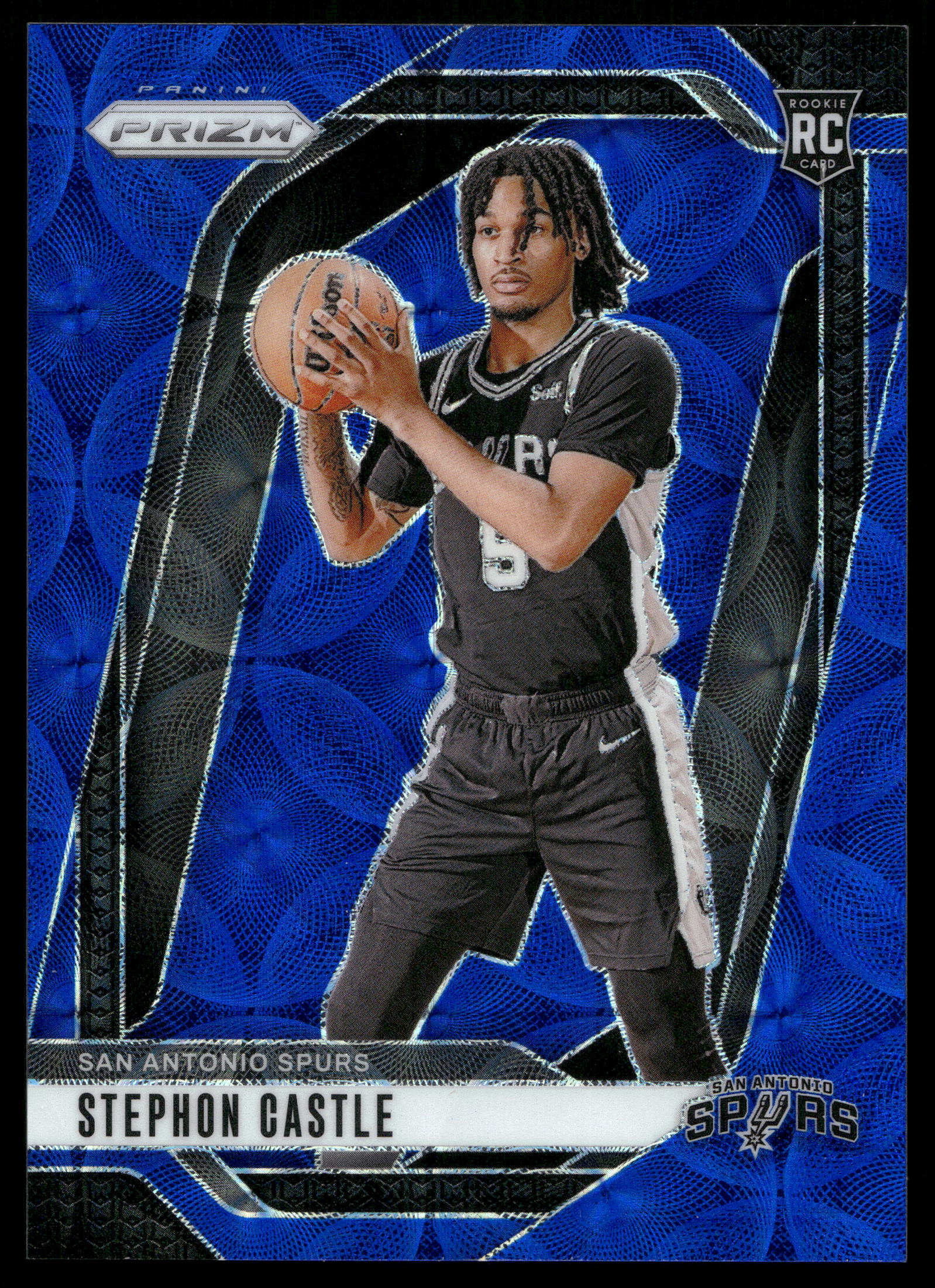 2024 Panini Prizm Basketball Choice Blue Stephon Castle #234