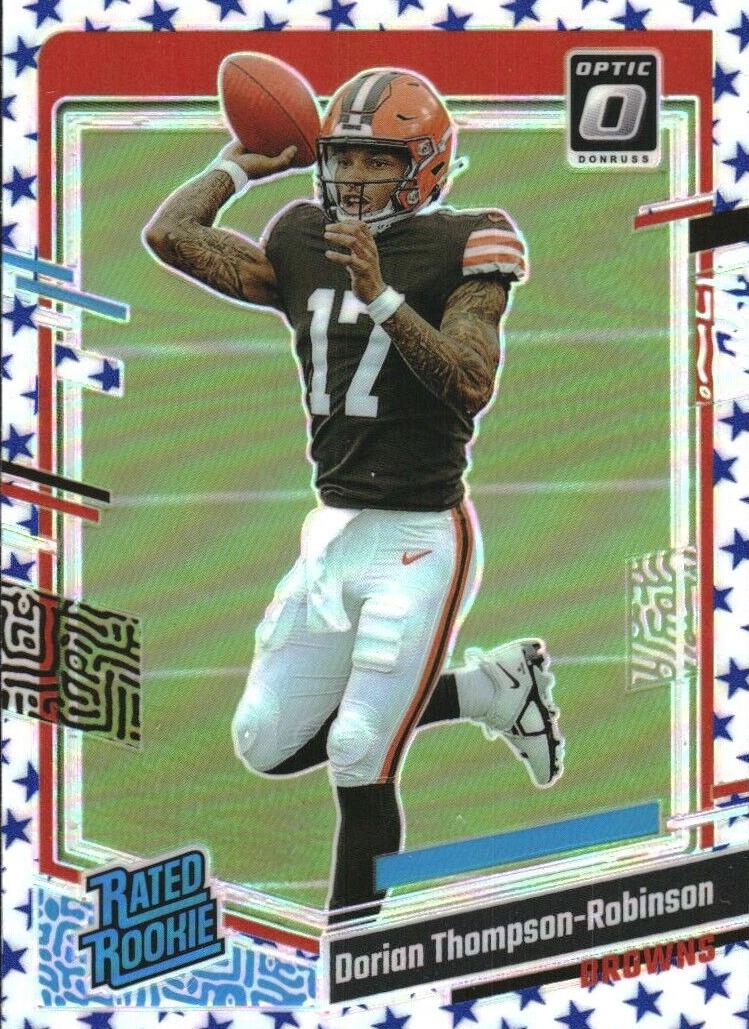 2023 Donruss Optic Football Stars Dorian Thompson-Robinson #225 SGC 9.5