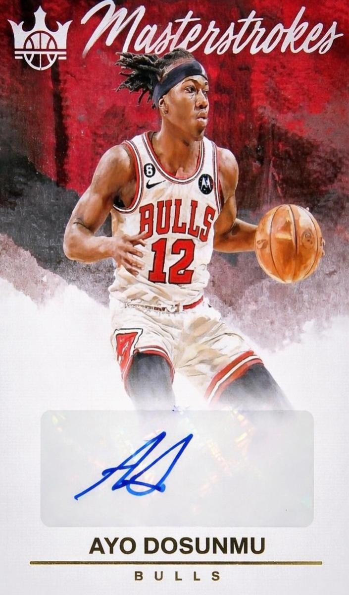 2023 Panini Court Kings Basketball Ayo Dosunmu #MS-AYO BGS 9