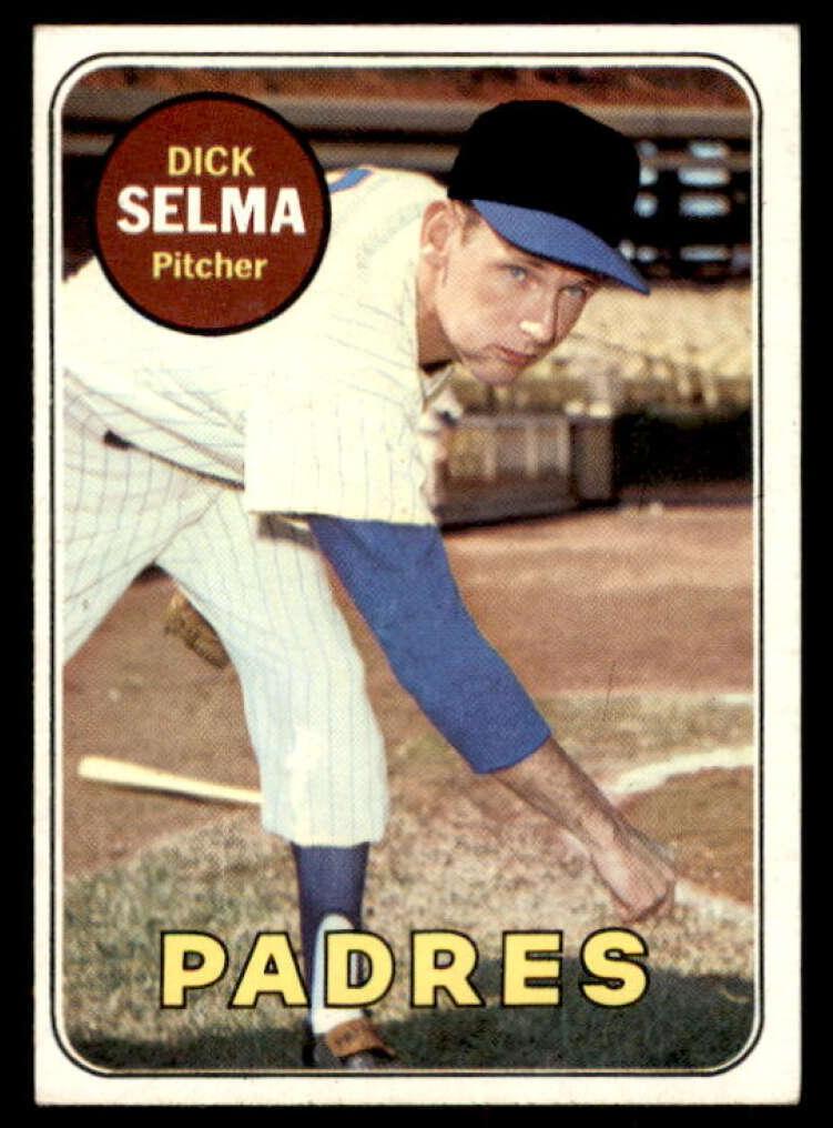 1969 Topps Baseball Dick Selma #197 PSA 7