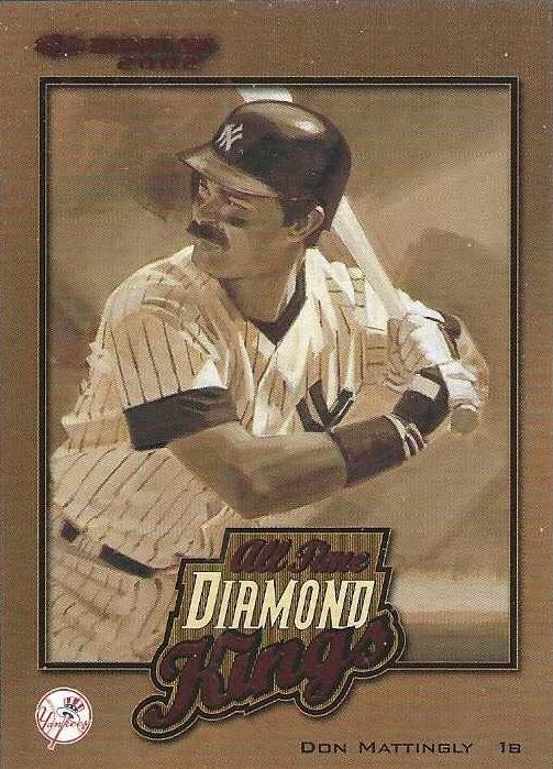 2002 Donruss Baseball Don Mattingly #ATDK-6 SGC 8