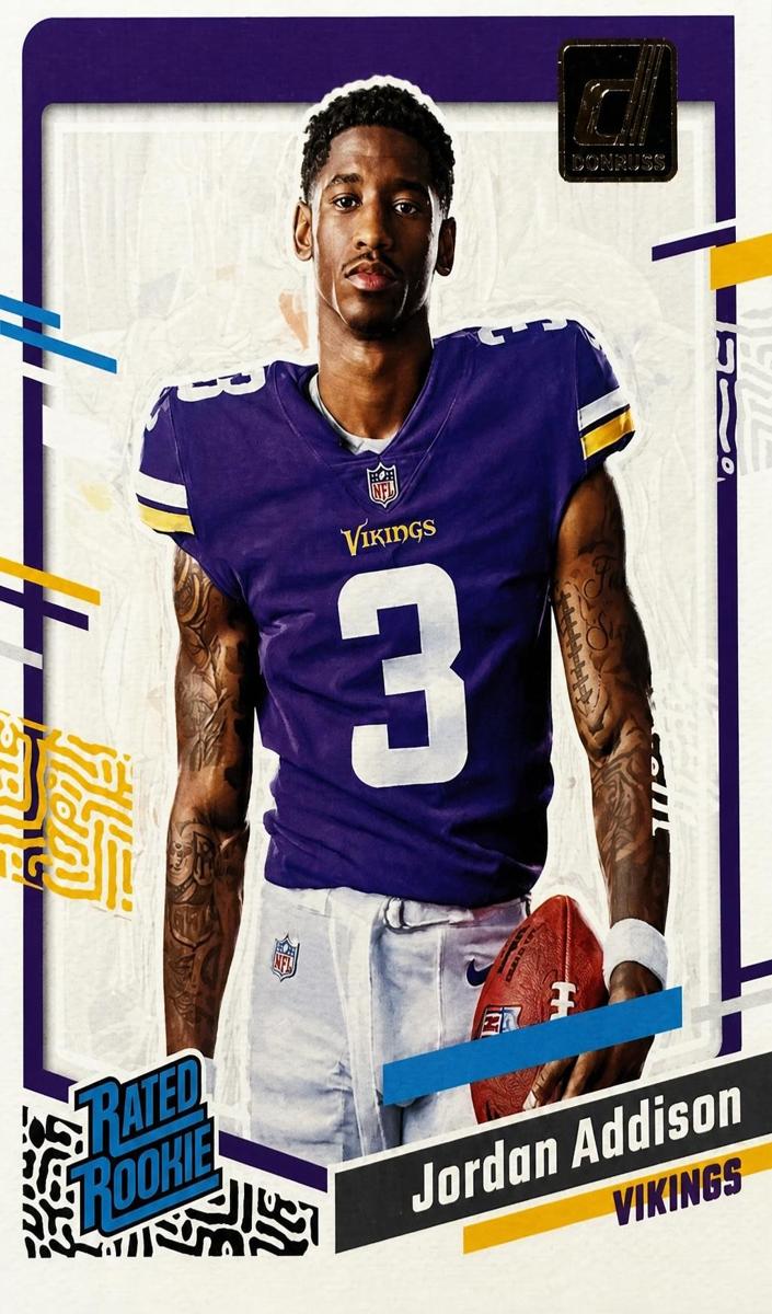 2023 Panini Donruss Football Canvas Jordan Addison #368