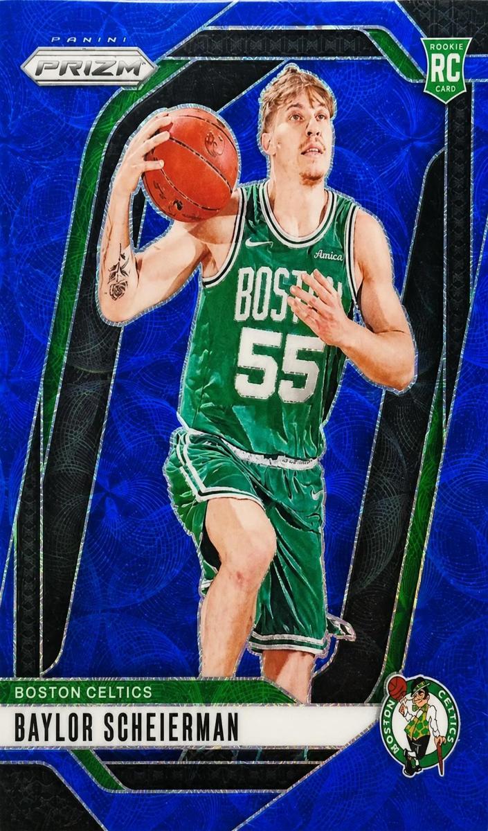 2024 Panini Prizm Basketball Choice Blue Baylor Scheierman #236
