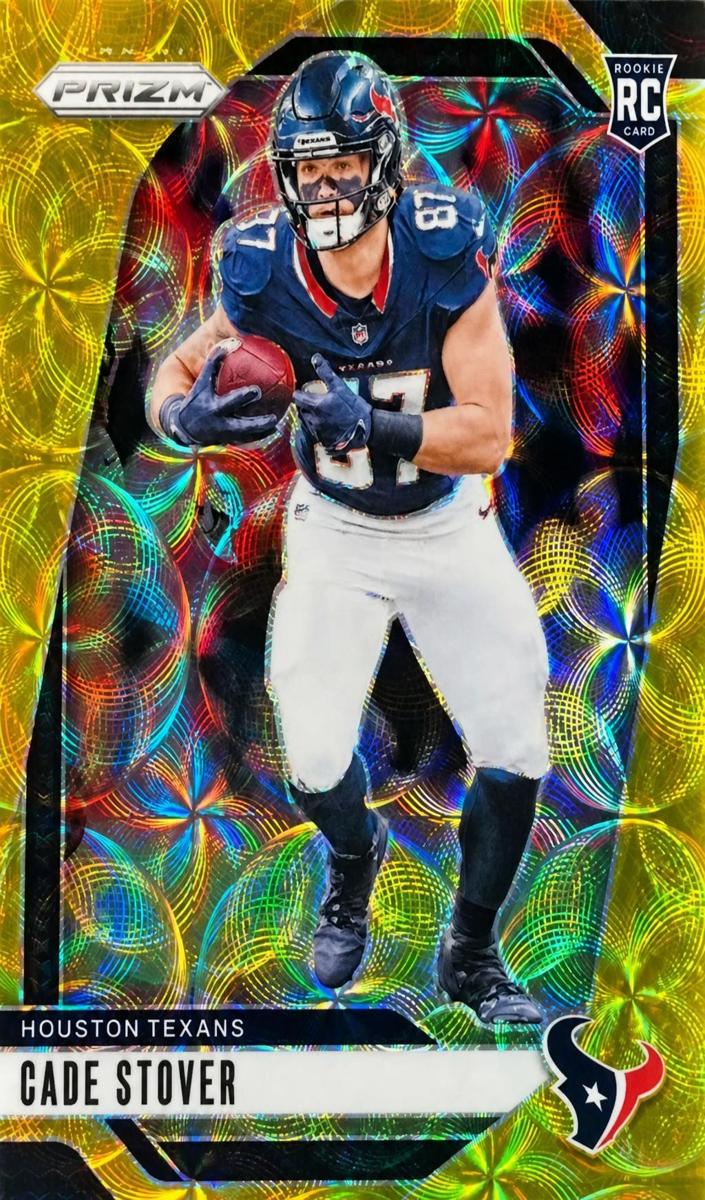 2024 Panini Prizm Football Choice Gold Cade Stover #318