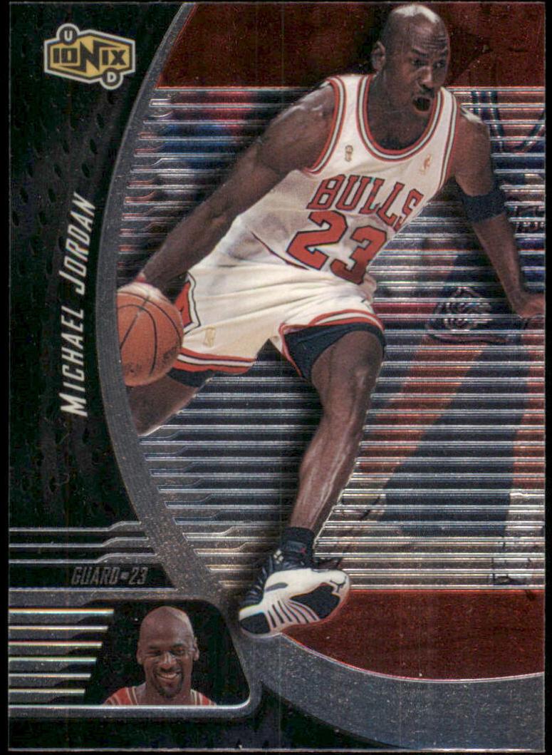 1998 Upper Deck Ionix Basketball Michael Jordan #5