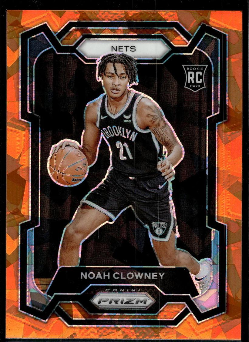 2023 Panini Prizm Basketball Orange Ice Noah Clowney #165