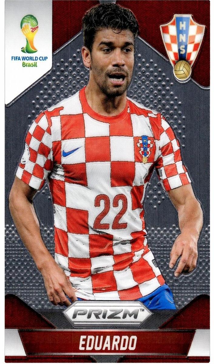 2014 Panini Prizm World Cup Soccer Eduardo #119 PSA 10