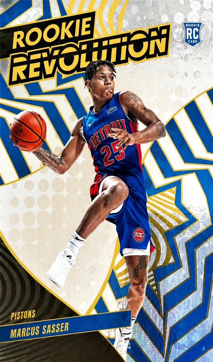 2023 Panini Revolution Basketball Marcus Sasser #7 PSA 9