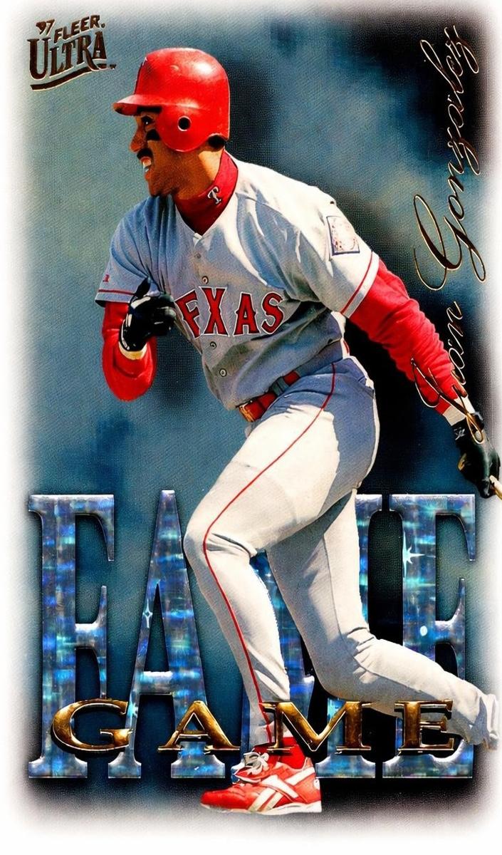1997 Fleer Ultra Baseball Juan Gonzalez #9 PSA 10
