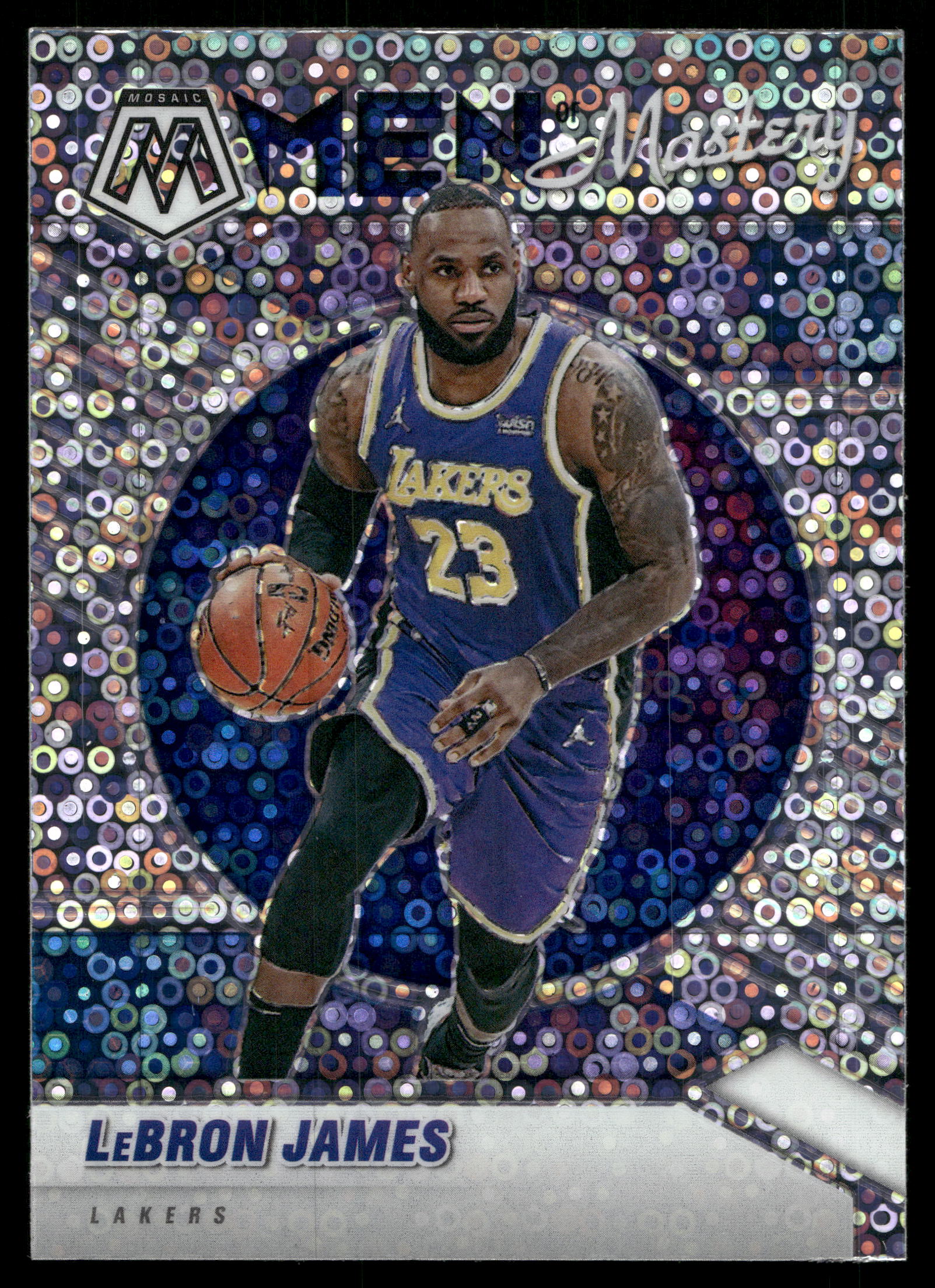 2020 Panini Mosaic Basketball Fast Break LeBron James #20