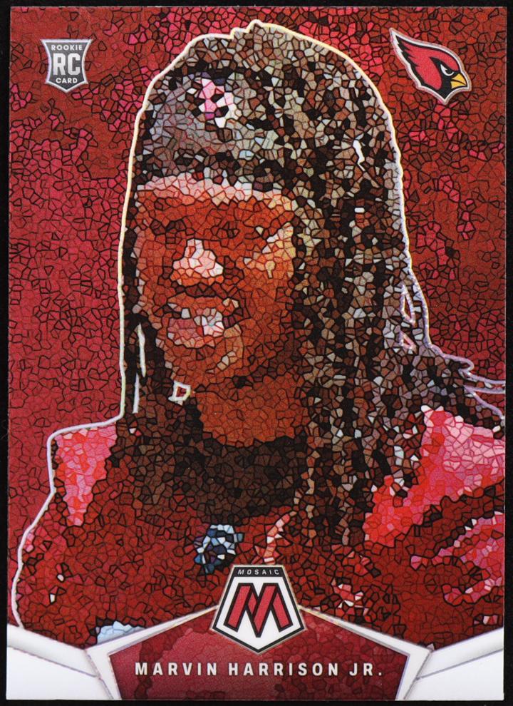 2024 Panini Mosaic Football Marvin Harrison Jr. #MM-MHJ PSA 8
