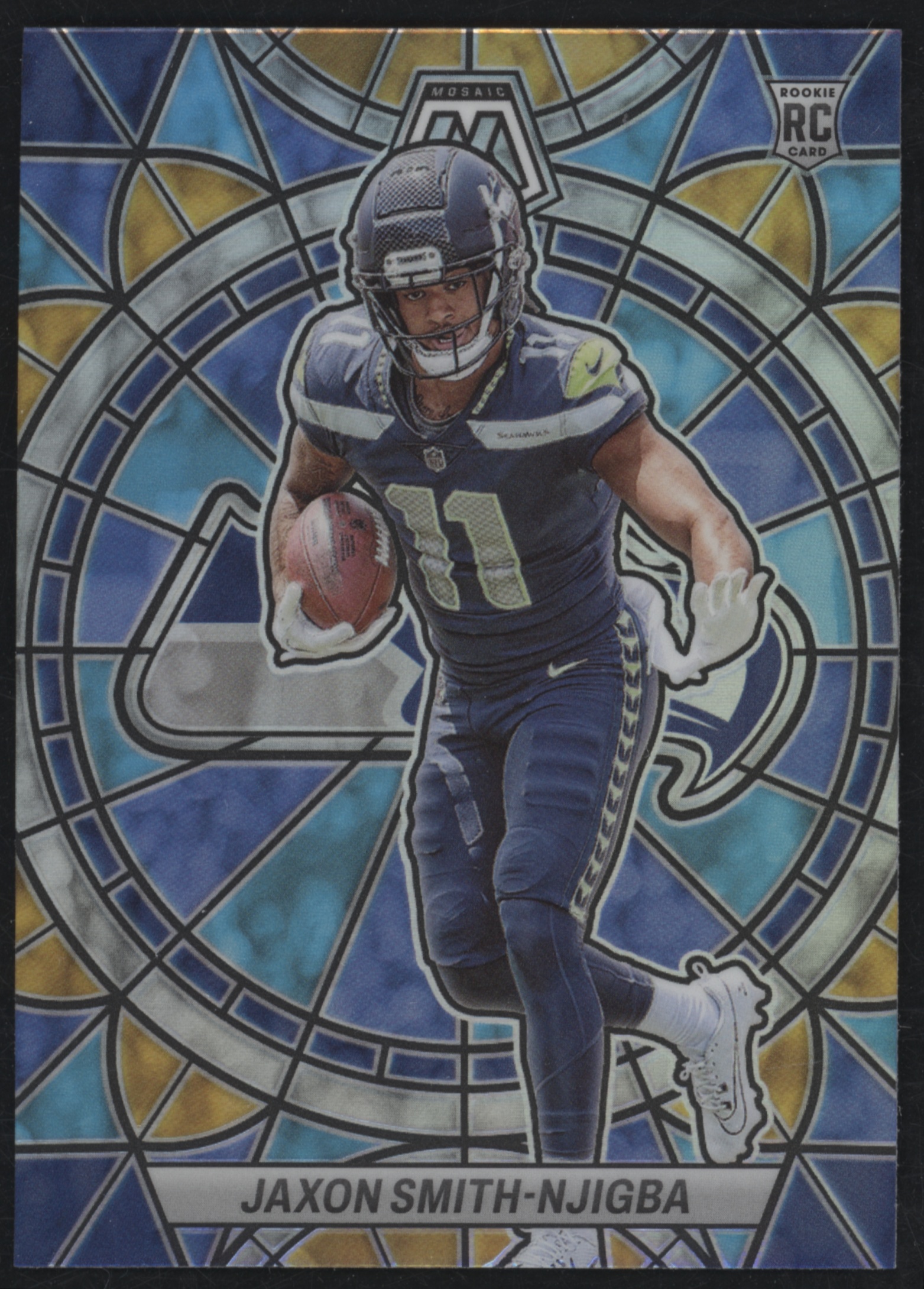 2023 Panini Mosaic Football Jaxon Smith-Njigba #SG-28 PSA 9