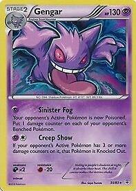 2016 Pokemon XY Generations Gengar #35 CGC 8.5