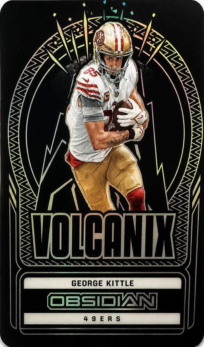 2022 Panini Obsidian Football George Kittle #VCX-GKI