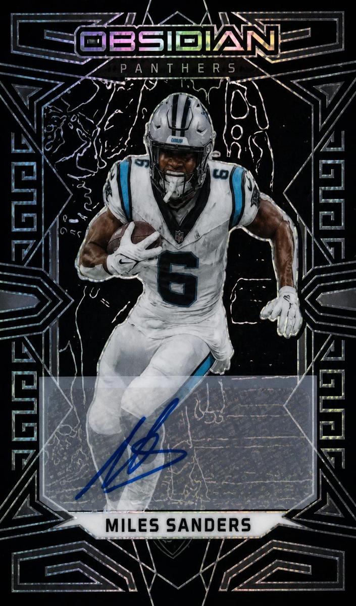 2023 Panini Obsidian Football Miles Sanders #15
