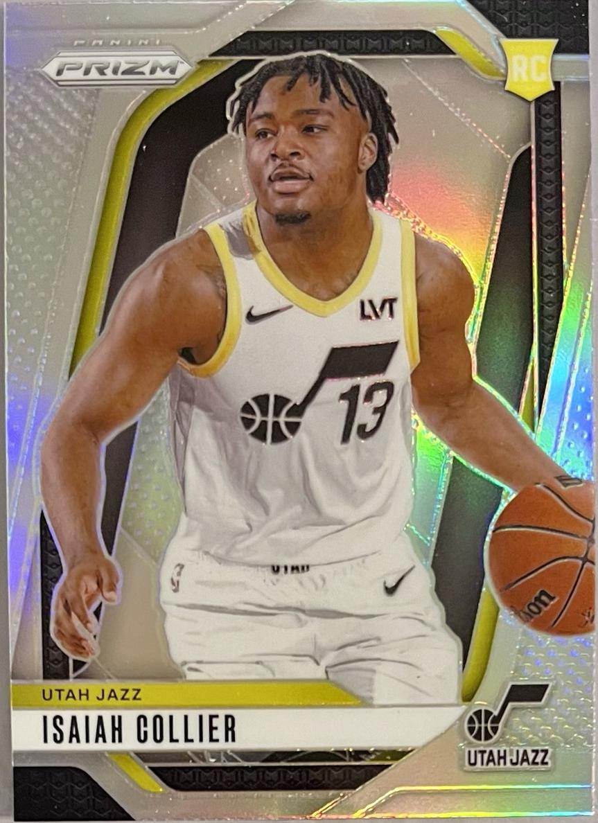 2024 Panini Prizm Basketball Silver Isaiah Collier #227 PSA 9