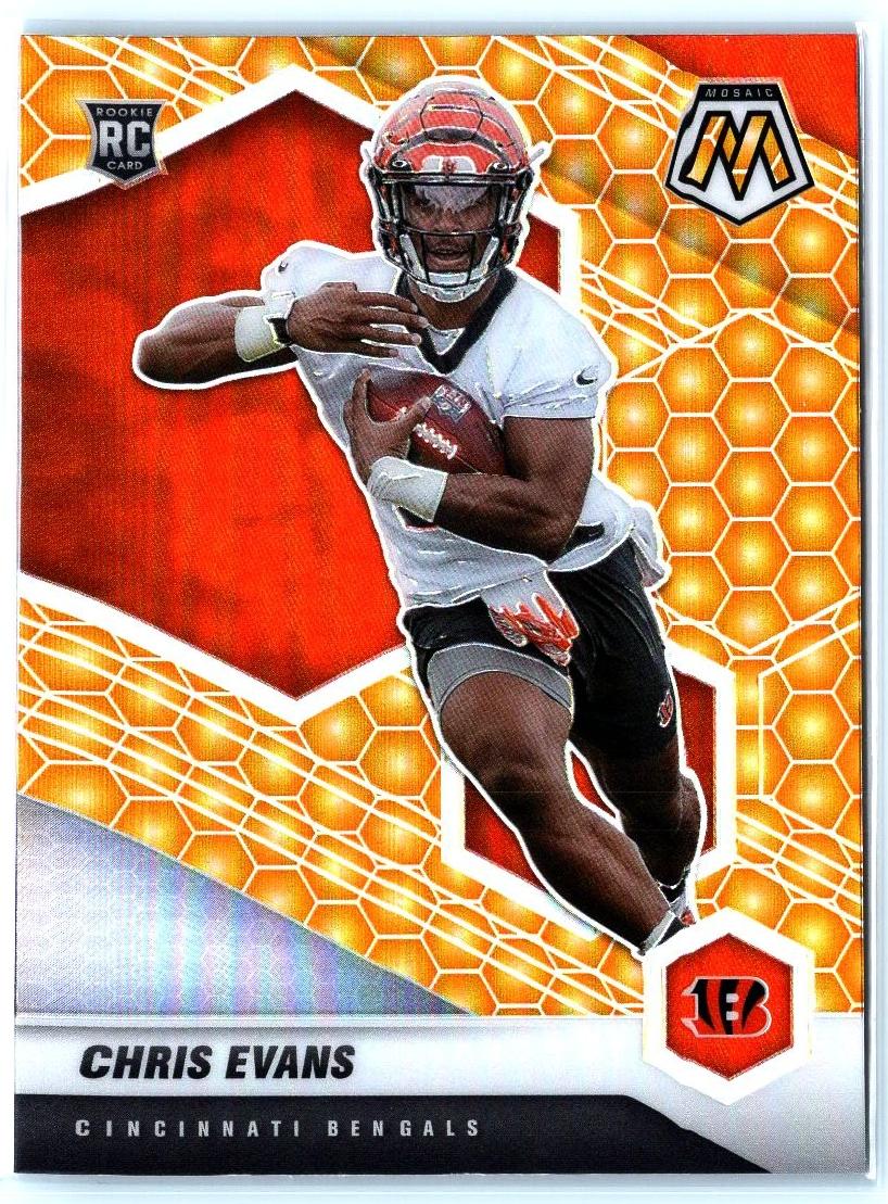 2021 Panini Mosaic Football Honeycomb Chris Evans #379
