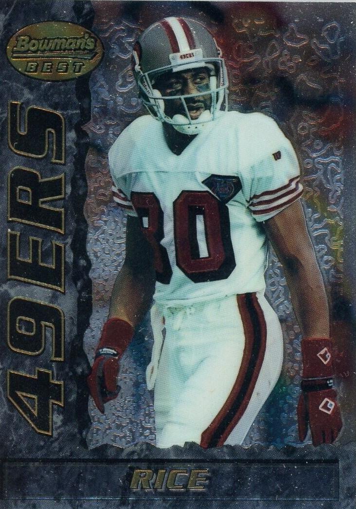 1995 Bowman's Best Football Jerry Rice #85 PSA 10