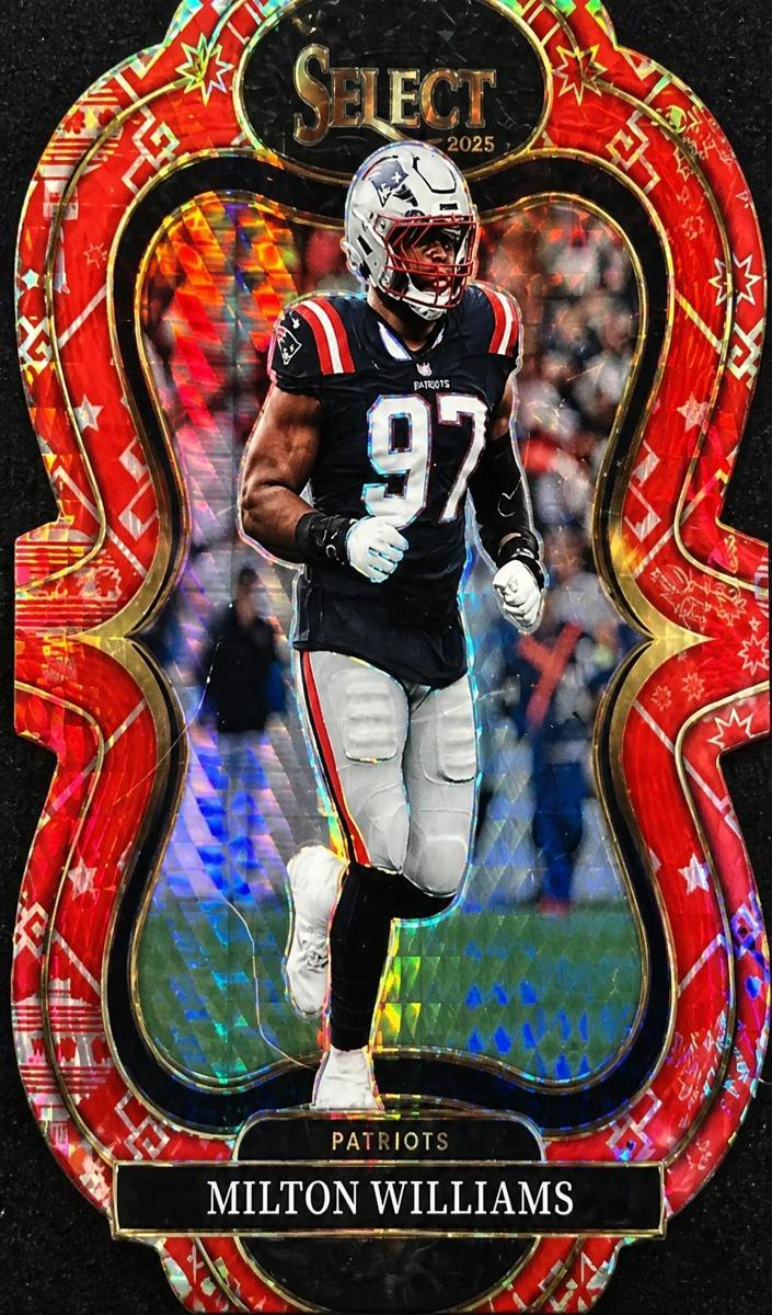 2025 Panini Select Football Lucky Envolpe Milton Williams #380