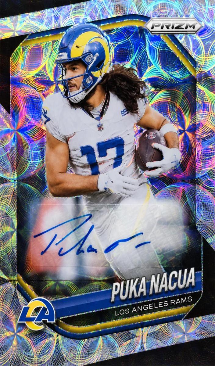 2025 Panini Prizm Football Choice Puka Nacua #205 PSA 10