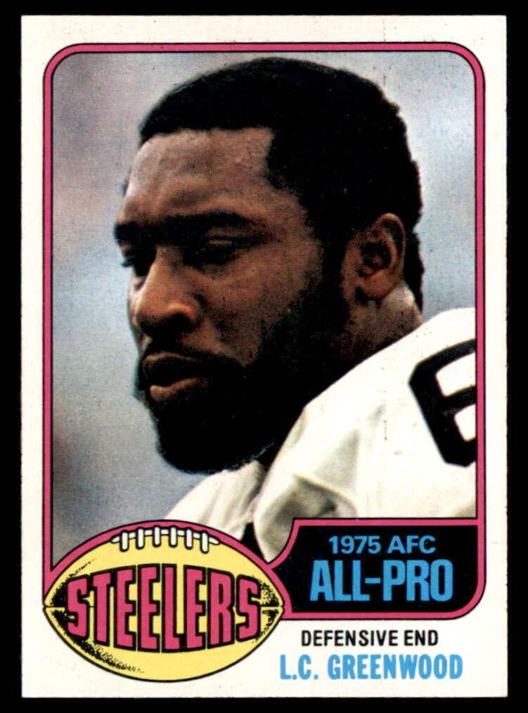 1976 Topps Football L.C. Greenwood #180