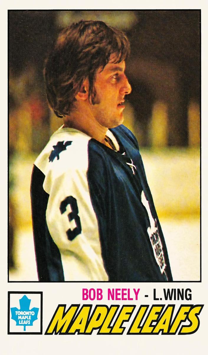 1977 O-Pee-Chee Hockey Bob Neely #347 PSA 9