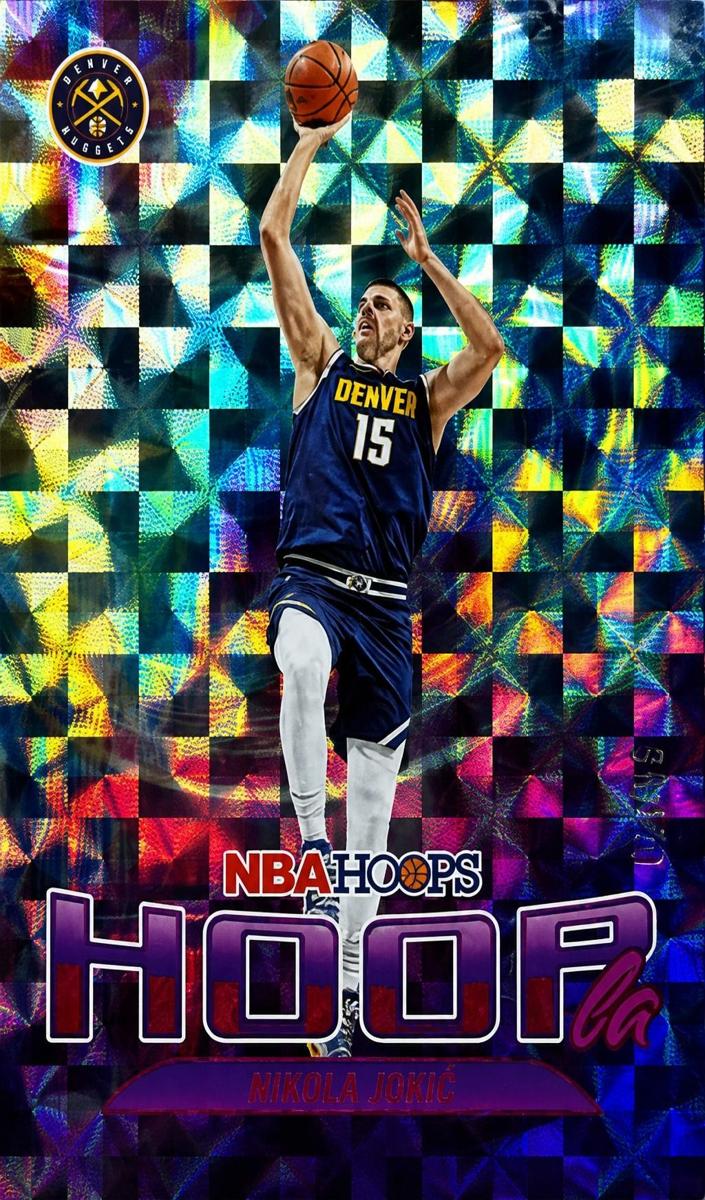 2023 Panini Hoops Basketball Hyper Red Nikola Jokic #1