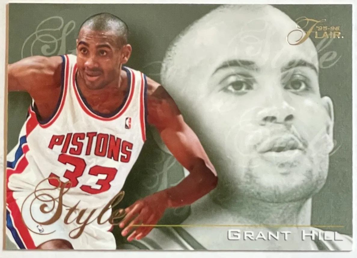 1995 Flair Basketball Style Grant Hill #233 PSA 9