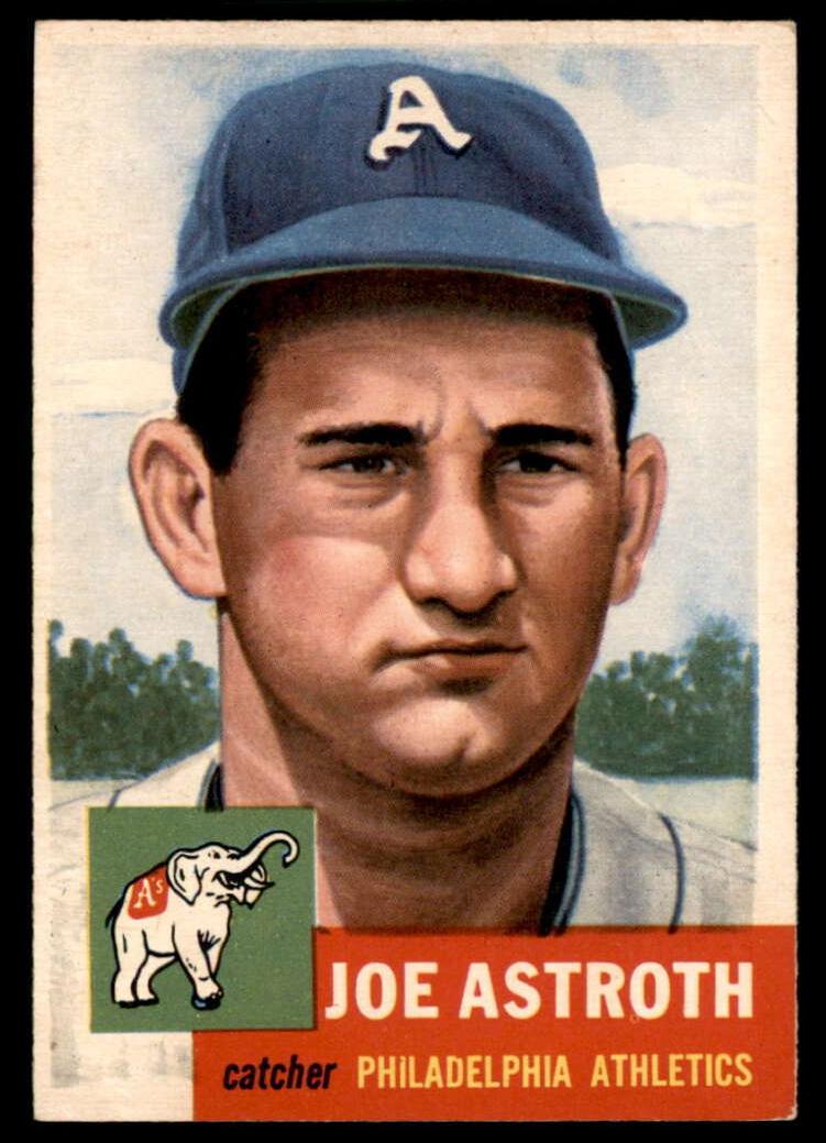 1953 Topps Baseball Joe Astroth #103 PSA 6