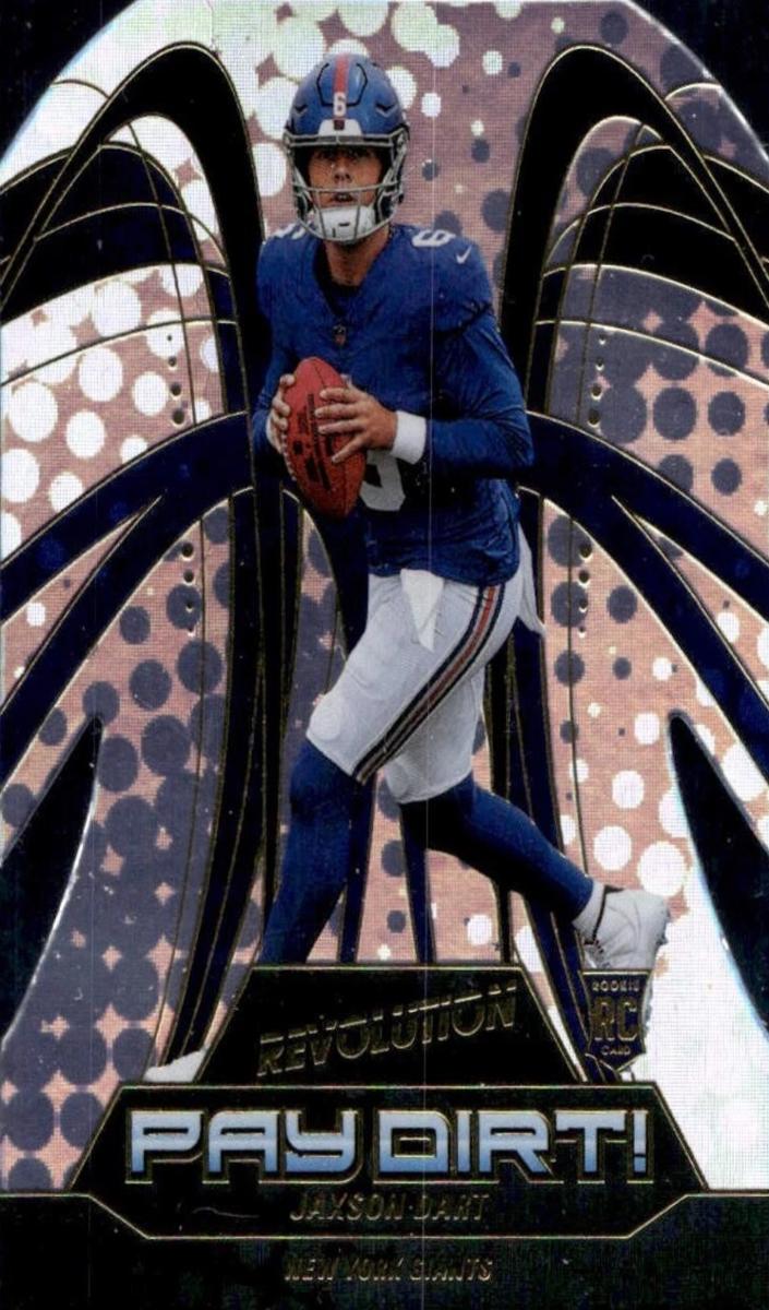 2025 Panini Revolution Football Jaxson Dart #1 PSA 9