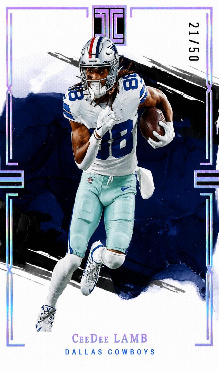 2023 Panini Impeccable Football Silver CeeDee Lamb #26 PSA 10