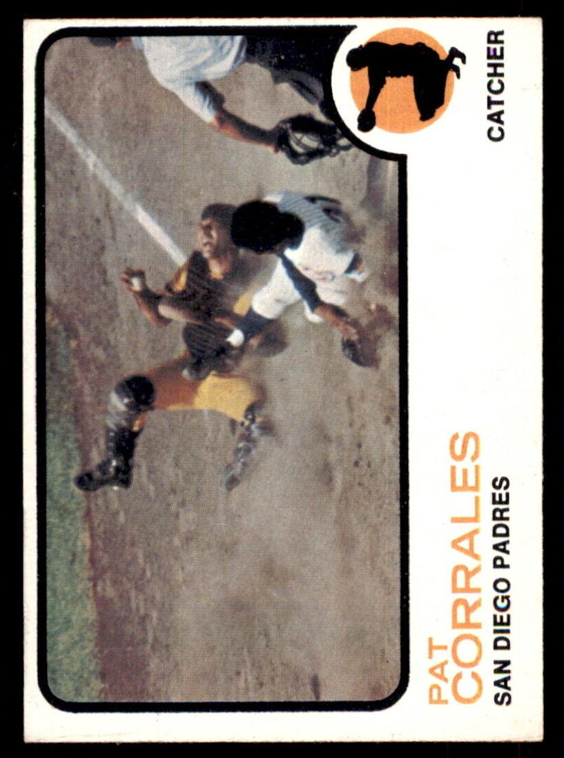 1973 Topps Baseball Pat Corrales #542