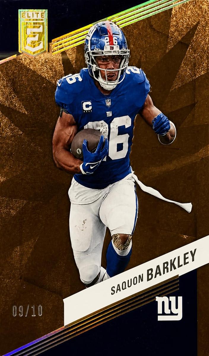 2023 Donruss Elite Football Gold Saquon Barkley #88