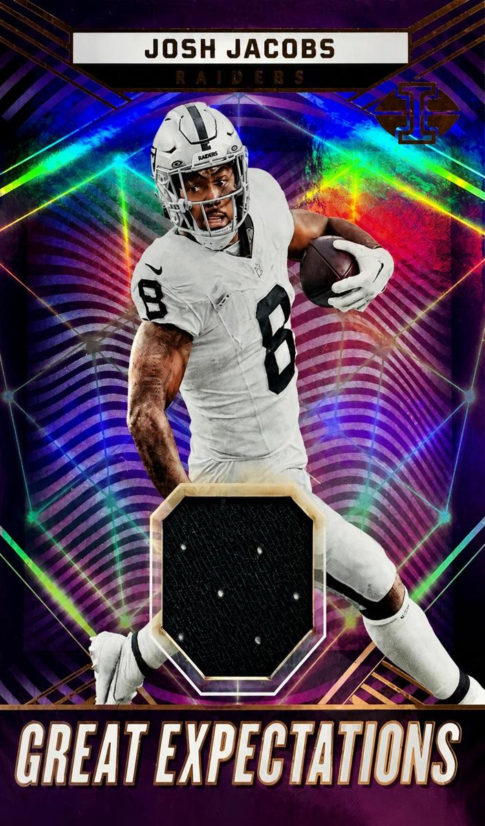 2023 Panini Illusions Football Josh Jacobs #GE-JJA