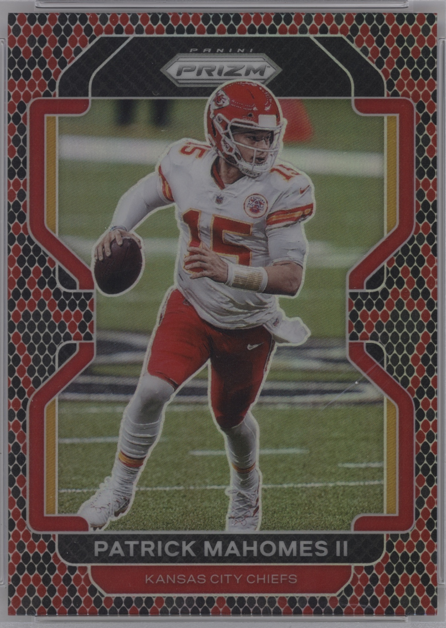2021 Panini Prizm Football Snakeskin Patrick Mahomes II #190