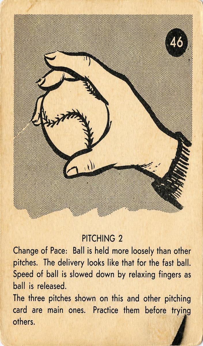 1952 Parkhurst Frostade Baseball Pitching 2 #46 PSA 3