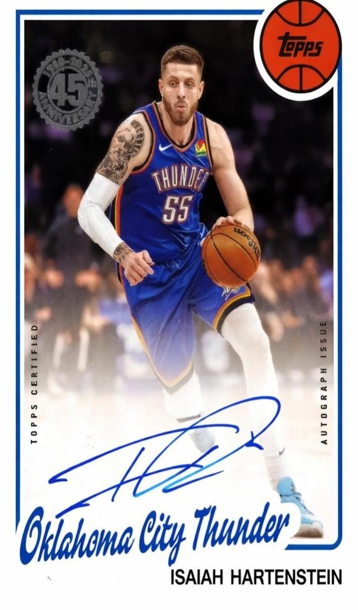 2025 Topps Basketball Isaiah Hartenstein #80B2-IH PSA 10