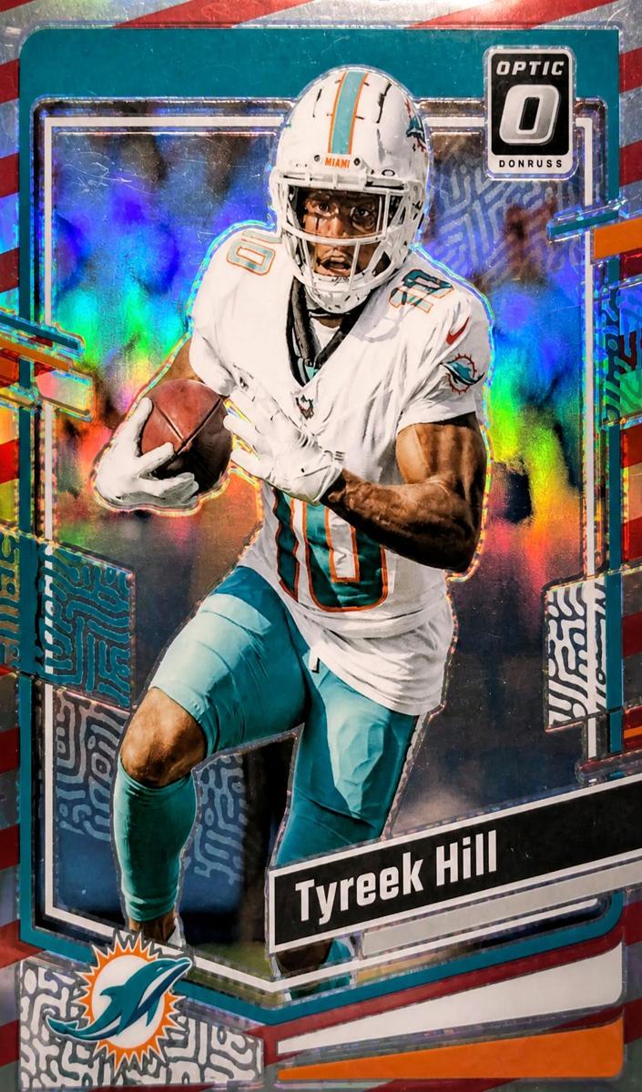 2023 Donruss Optic Football Freedom Tyreek Hill #119