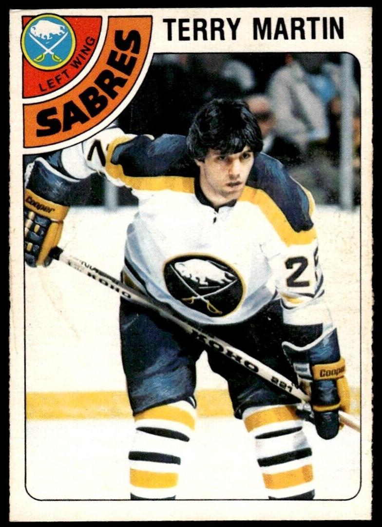 1978 O-Pee-Chee Hockey Terry Martin #118
