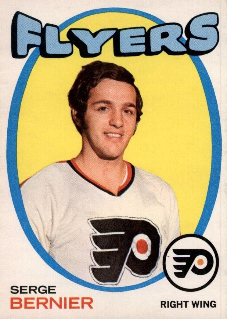 1971 O-Pee-Chee Hockey Serge Bernier #19 PSA 7